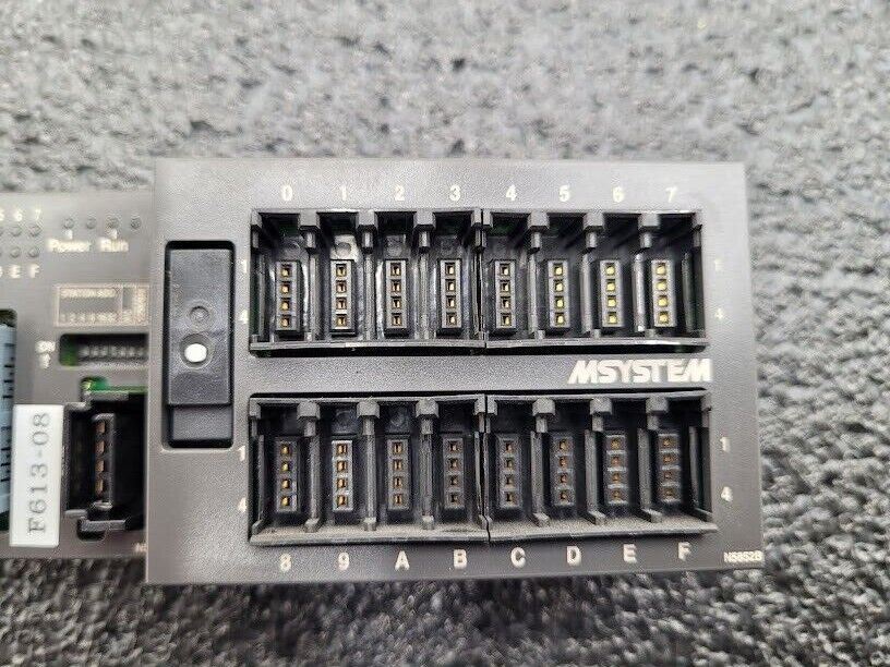 MSystem HV1HL1A-XXXX-R 24VDC 16-Channel I/O Module DIN Rail Working Pull