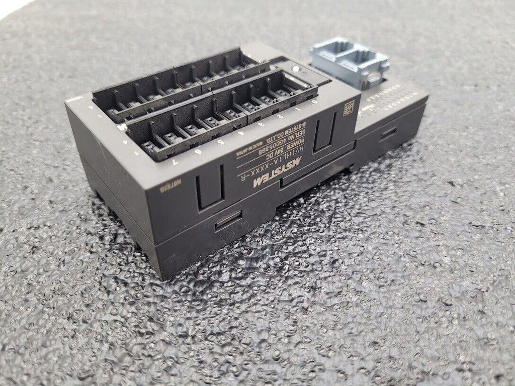 MSystem HV1HL1A-XXXX-R 24VDC 16-Channel I/O Module DIN Rail Working Pull