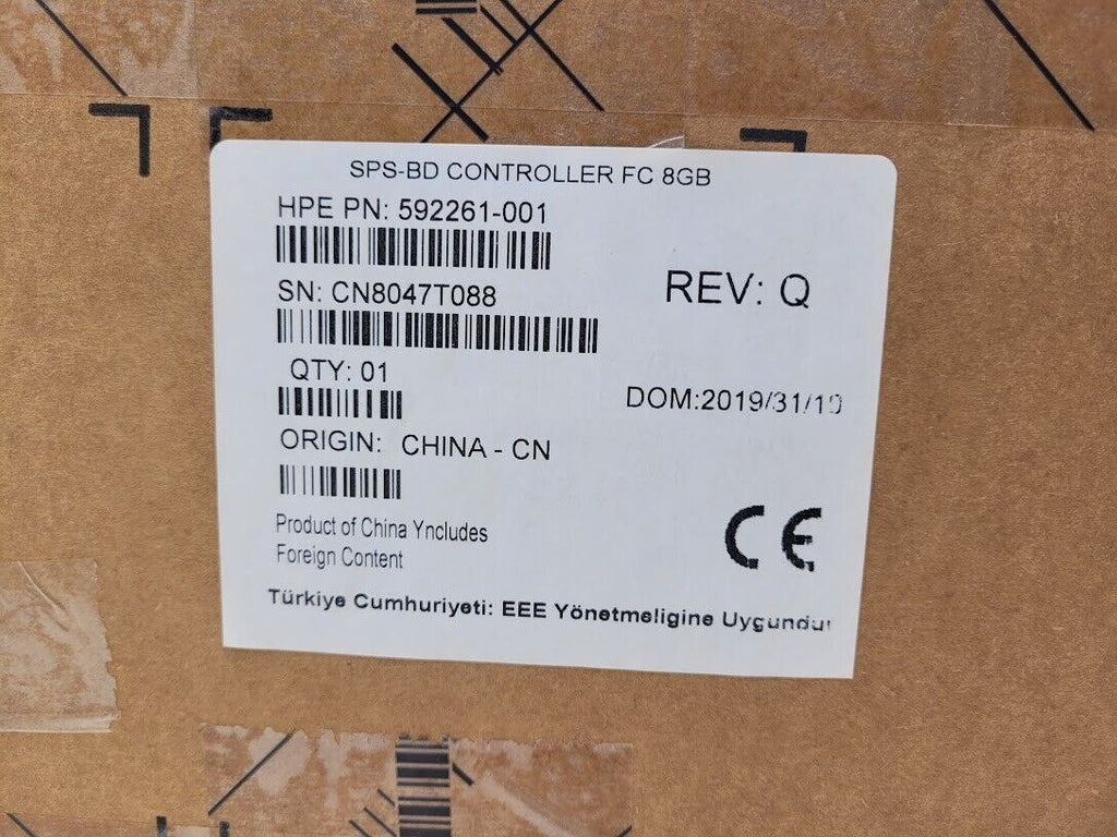 HP AP836A P2000 G3 FC Controller 8GB MSA Fibre Channel Control Module 592261-001