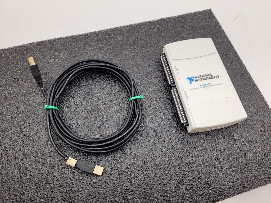 NI USB-6211 Multifunction I/O Device w/ Analog Input  16-Input 16-Bit 250 kS/s