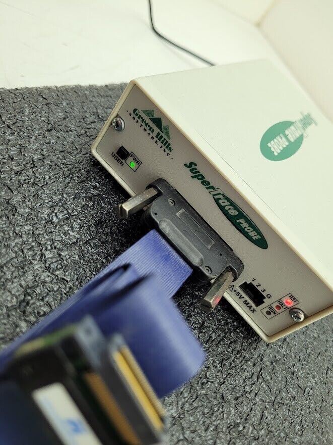 GHS Green Hills SuperTrace Probe w/Cable Debugging Tool