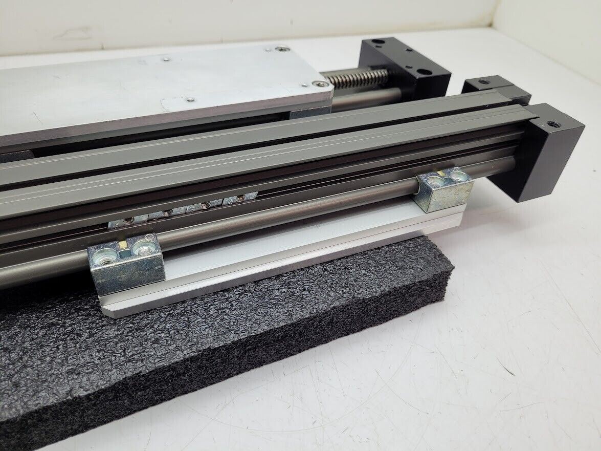 Lot of 2 Igus Linear Lead Screw Actuator 8" 200mm Travel, 3mm Pitch, 10mm Screw