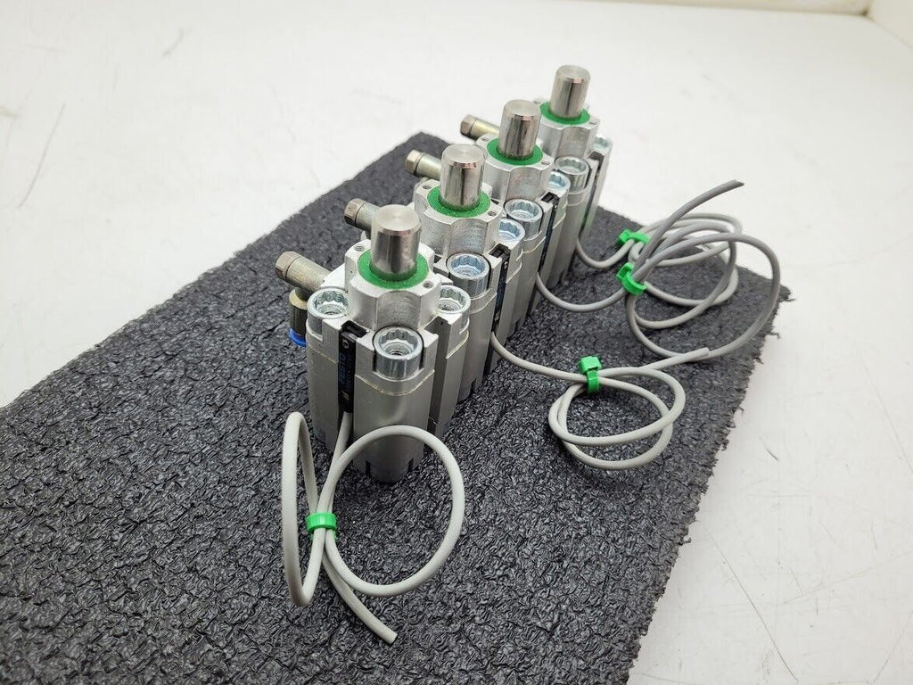 Lot of 4 Festo STA-20-15-P-A Stop Cylinder Pressure Retract Spring 15mm Extend