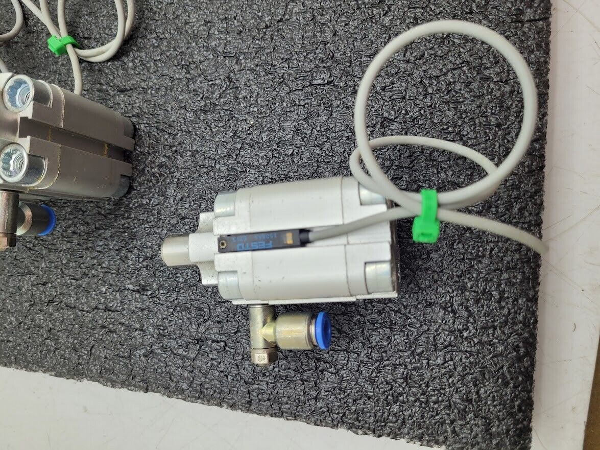 Lot of 4 Festo STA-20-15-P-A Stop Cylinder Pressure Retract Spring 15mm Extend