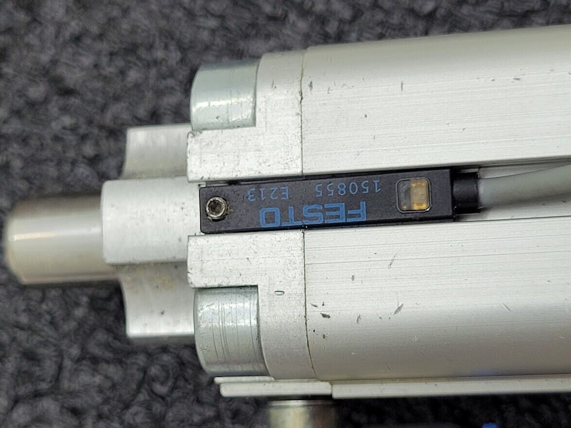 Lot of 4 Festo STA-20-15-P-A Stop Cylinder Pressure Retract Spring 15mm Extend