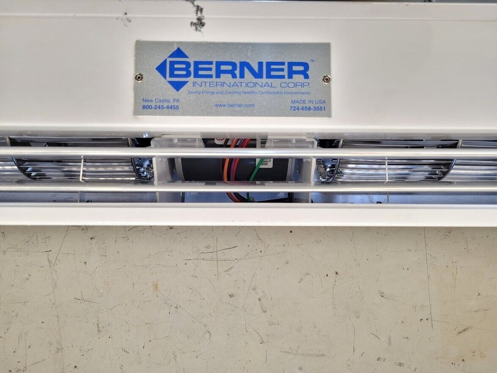 BERNER SLC07-1036AC-G 36" Wide Low Profile Air Curtain 8" Deep Outdoor Use 115V
