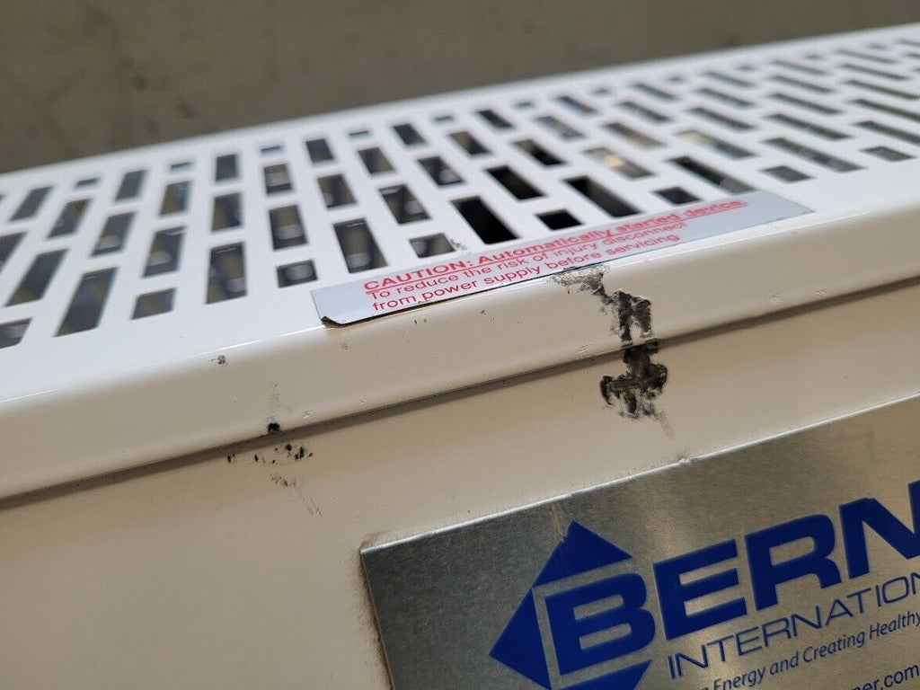 BERNER SLC07-1036AC-G 36" Wide Low Profile Air Curtain 8" Deep Outdoor Use 115V