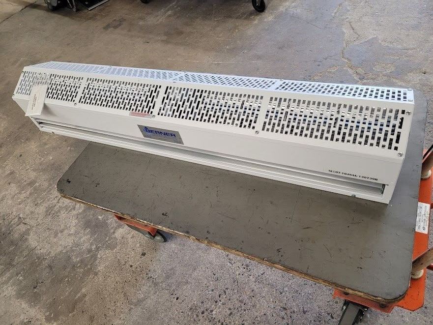 BERNER SLC07-1048AA 48" Wide Low Profile Air Curtain 8" Deep 120VAC 3.4A 1/5HP