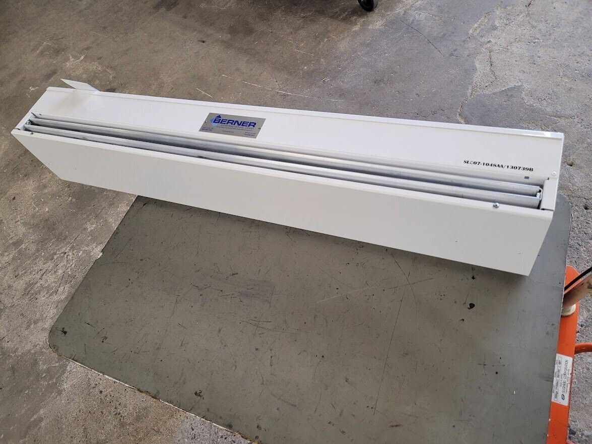 BERNER SLC07-1048AA 48" Wide Low Profile Air Curtain 8" Deep 120VAC 3.4A 1/5HP