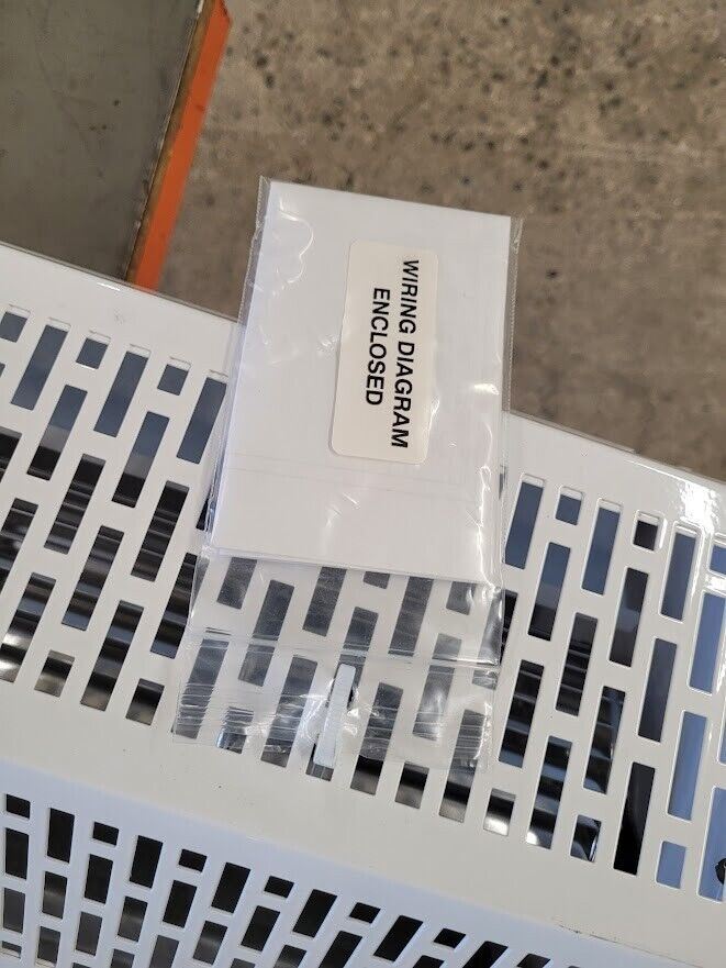 BERNER SLC07-1048AA 48" Wide Low Profile Air Curtain 8" Deep 120VAC 3.4A 1/5HP