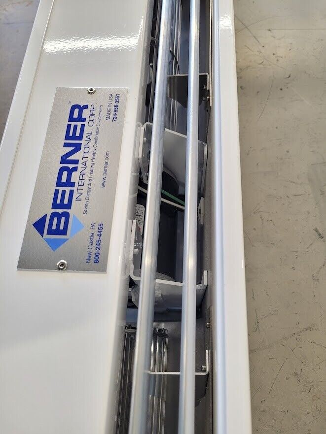 BERNER SLC07-1048AA 48" Wide Low Profile Air Curtain 8" Deep 120VAC 3.4A 1/5HP