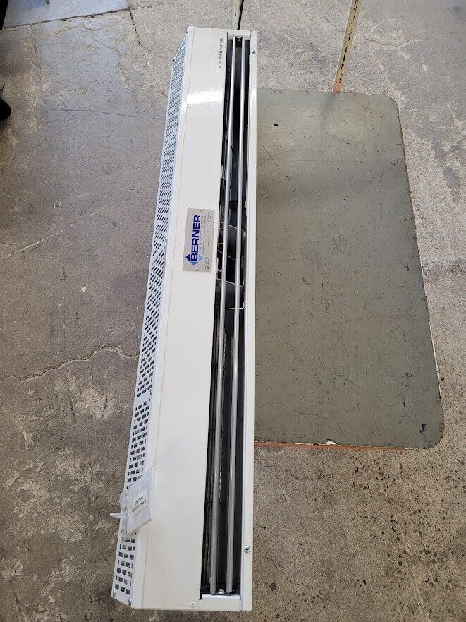 BERNER SLC07-1048AA 48" Wide Low Profile Air Curtain 8" Deep 120VAC 3.4A 1/5HP