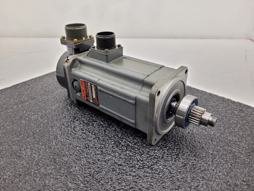 Mitsubishi HA33NC-TSD5 AC Servo Motor OSE104S Encoder Citizen E-32 Bent Shaft