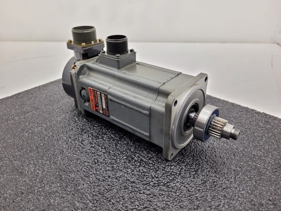Mitsubishi HA33NC-TSD5 AC Servo Motor OSE104S Encoder Citizen E-32 Bent Shaft