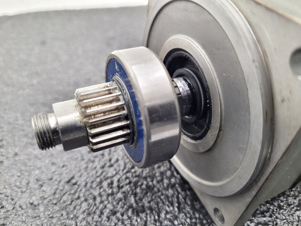 Mitsubishi HA33NC-TSD5 AC Servo Motor OSE104S Encoder Citizen E-32 Bent Shaft