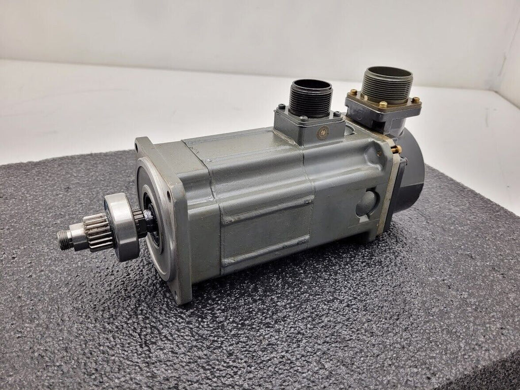 Mitsubishi HA33NC-TSD5 AC Servo Motor OSE104S Encoder Citizen E-32 Bent Shaft