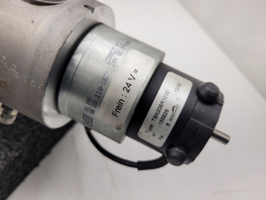 Parvex Servo Motor RX320ER1309 54VDC 3000RPM 24V Brake 93:1 Gearhead