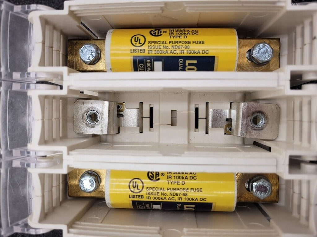 Eaton Fusible K-Frame 100A Disconnect Switch R9 Series R9K3100FJ LPJ-100SP Fuses