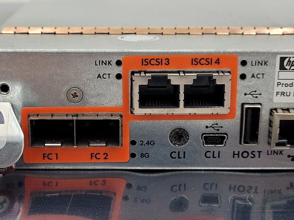 HP HPE AP837A StorageWorks P2000 3PAR SAS FC iSCSI Control 582937-001 6Gb/s SAS