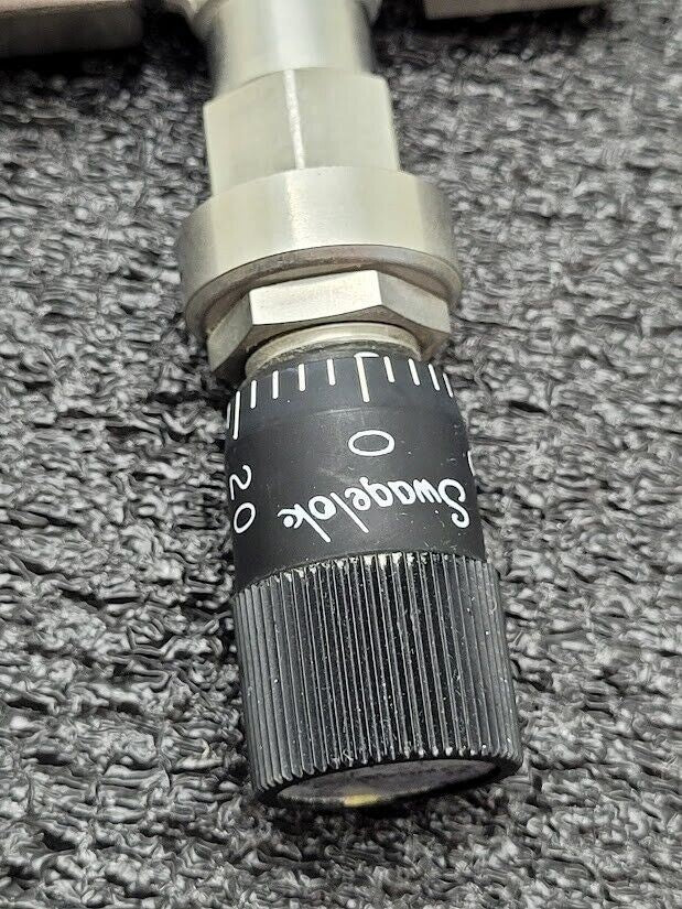 Swagelok SS-MGVR4-MH Stainless Steel Medium Flow Metering Valve 1/4" Male VCR