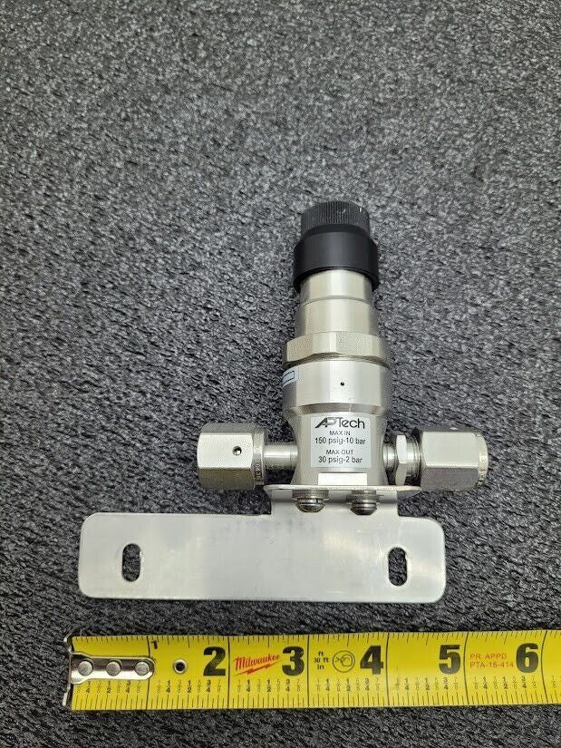 AP tech Pressure regulator APTech SL5202SM 2PW MV4 FV4 HF 1/4" VCR M-F