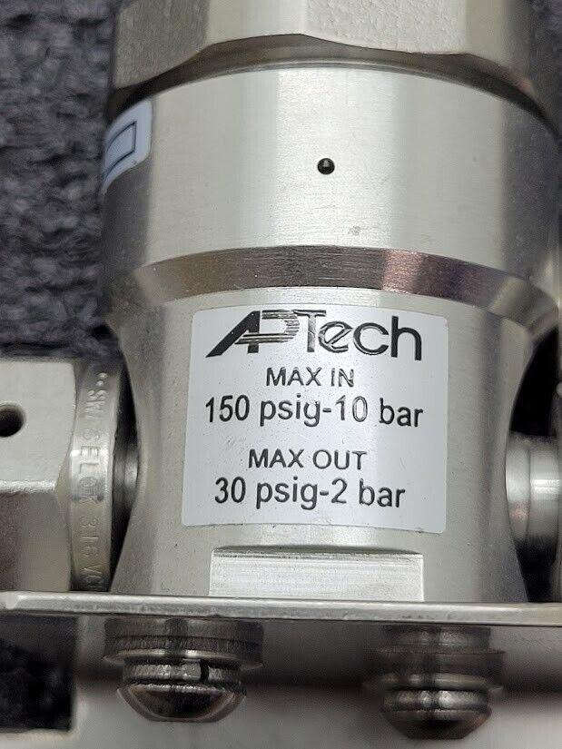 AP tech Pressure regulator APTech SL5202SM 2PW MV4 FV4 HF 1/4" VCR M-F