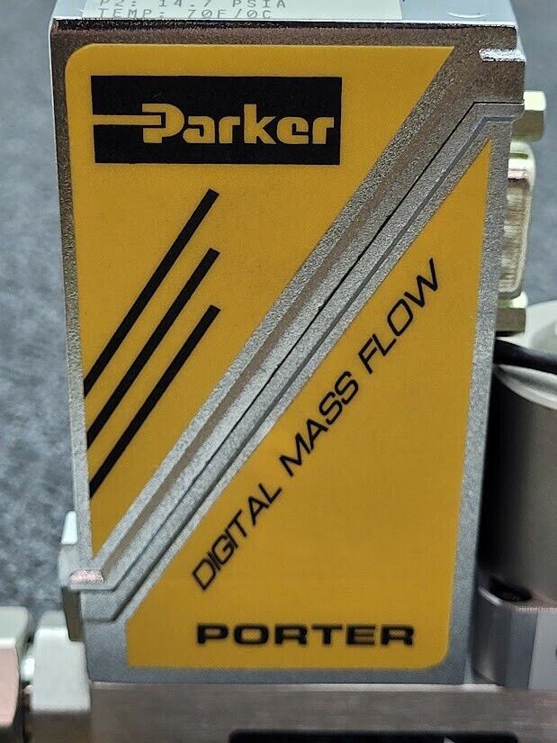 Parker Porter Digital Mass Flow Controller 701-AAASVPRW SIH4 300 SCCM VCR Male