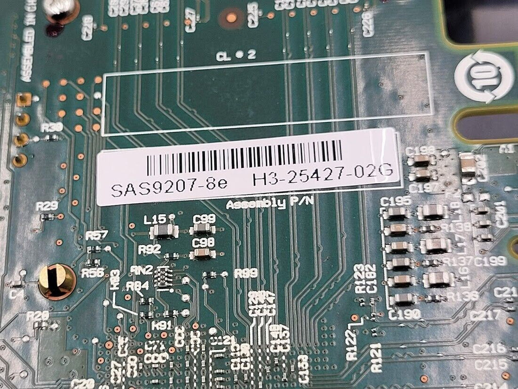LSI 9207-8e SAS HBA 6Gbps PCI-E 3.0 P20 500605B No Bracket Working Pull SFF-8088