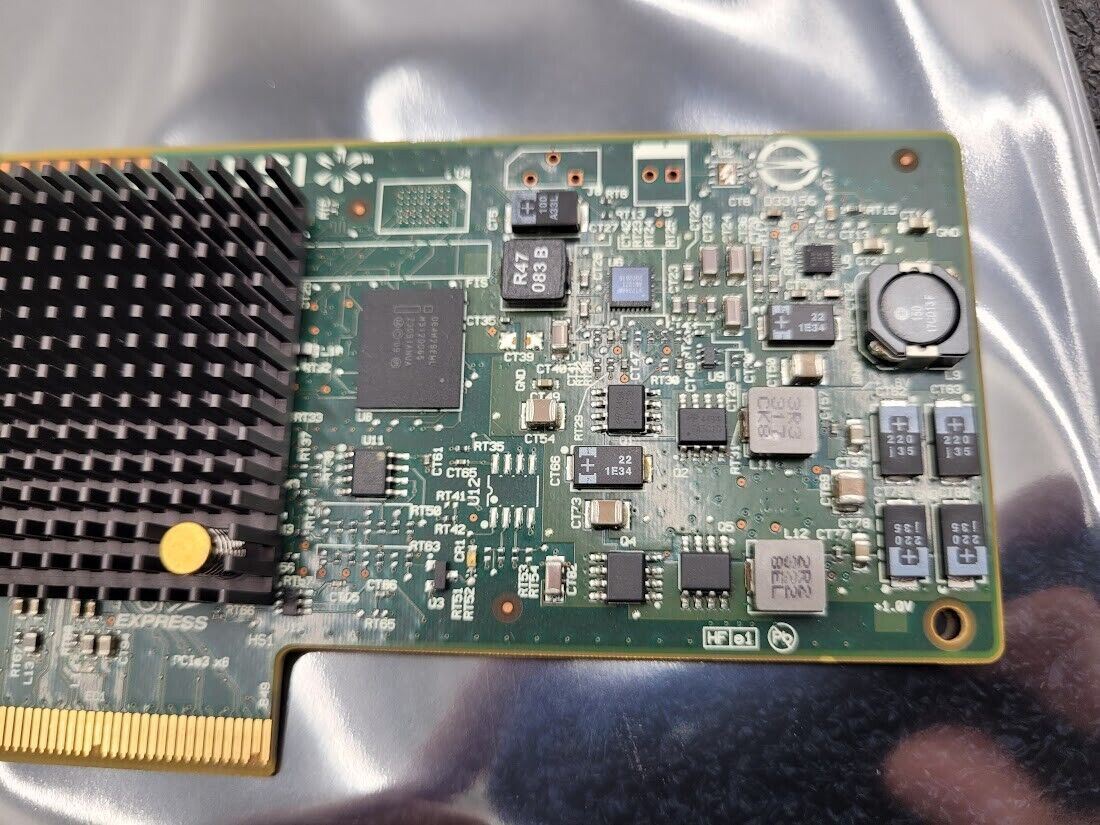 LSI 9207-8e SAS HBA 6Gbps PCI-E 3.0 P20 500605B No Bracket Working Pull SFF-8088