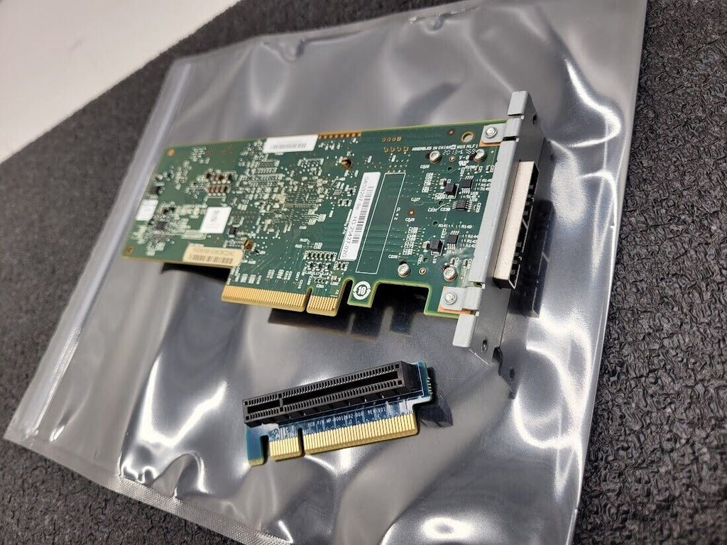 LSI 9207-8e SAS HBA 6Gbps PCI-E 3.0 P20 500605B No Bracket Working Pull SFF-8088