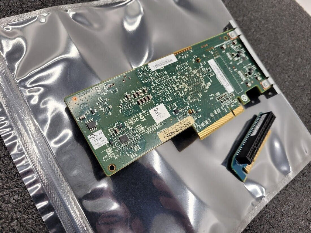 LSI 9207-8e SAS HBA 6Gbps PCI-E 3.0 P20 500605B No Bracket Working Pull SFF-8088