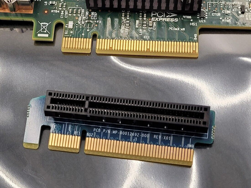 LSI 9207-8e SAS HBA 6Gbps PCI-E 3.0 P20 500605B No Bracket Working Pull SFF-8088