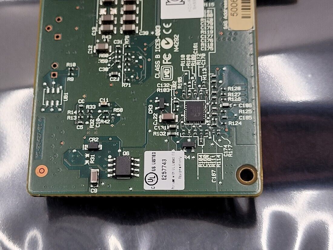LSI 9207-8e SAS HBA 6Gbps PCI-E 3.0 P20 500605B No Bracket Working Pull SFF-8088