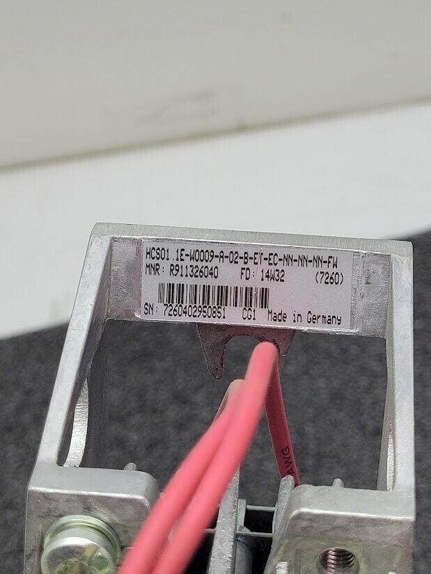 Rexroth IndraDrive Cs AC Servo Drive HCS01.1E-W0009-A-02-B-ET-EC-NN-NN-NN-FW