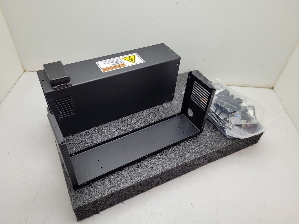 Black Southwire Power Supply Project Box 13"x5"x3" + Power Cord and Switch