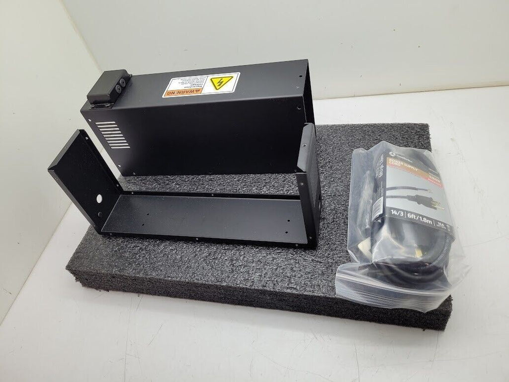 Black Southwire Power Supply Project Box 13"x5"x3" + Power Cord and Switch