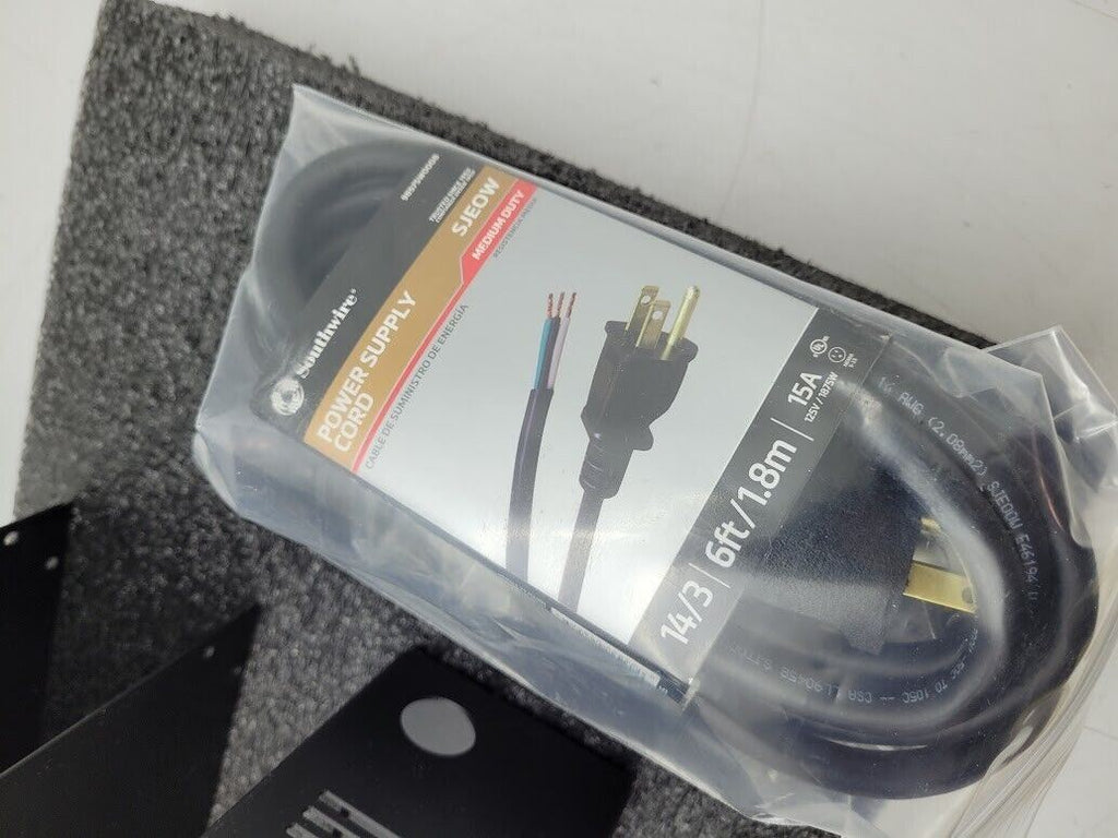 Black Southwire Power Supply Project Box 13"x5"x3" + Power Cord and Switch