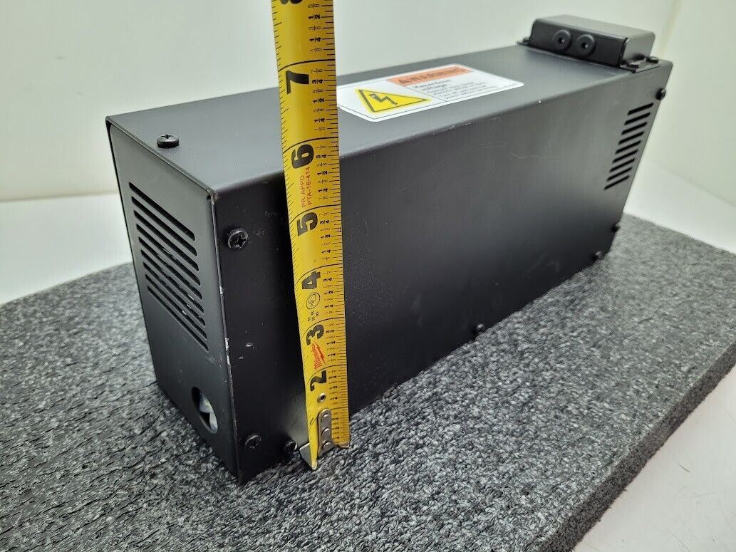 Black Southwire Power Supply Project Box 13"x5"x3" + Power Cord and Switch