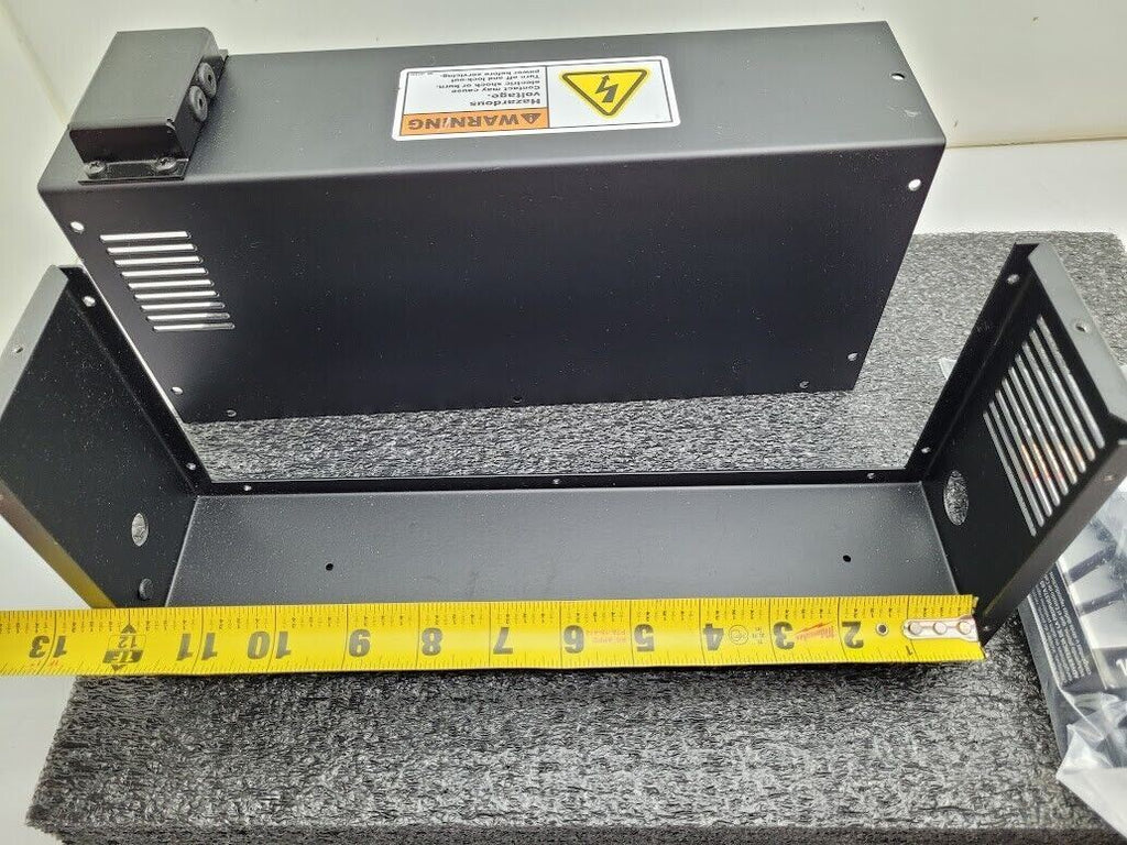 Black Southwire Power Supply Project Box 13"x5"x3" + Power Cord and Switch