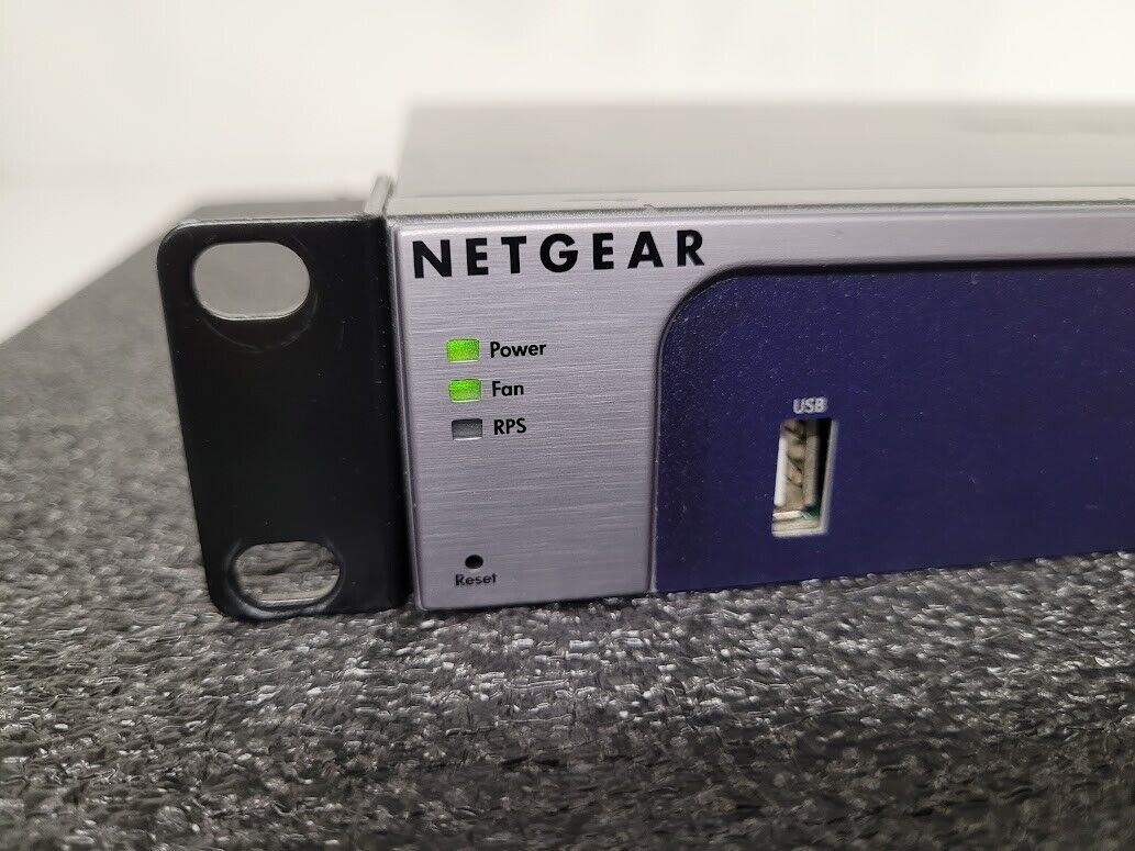 NetGear ProSafe GSM7224 V2  V2H1 24 Port Managed Network Switch Static Routing