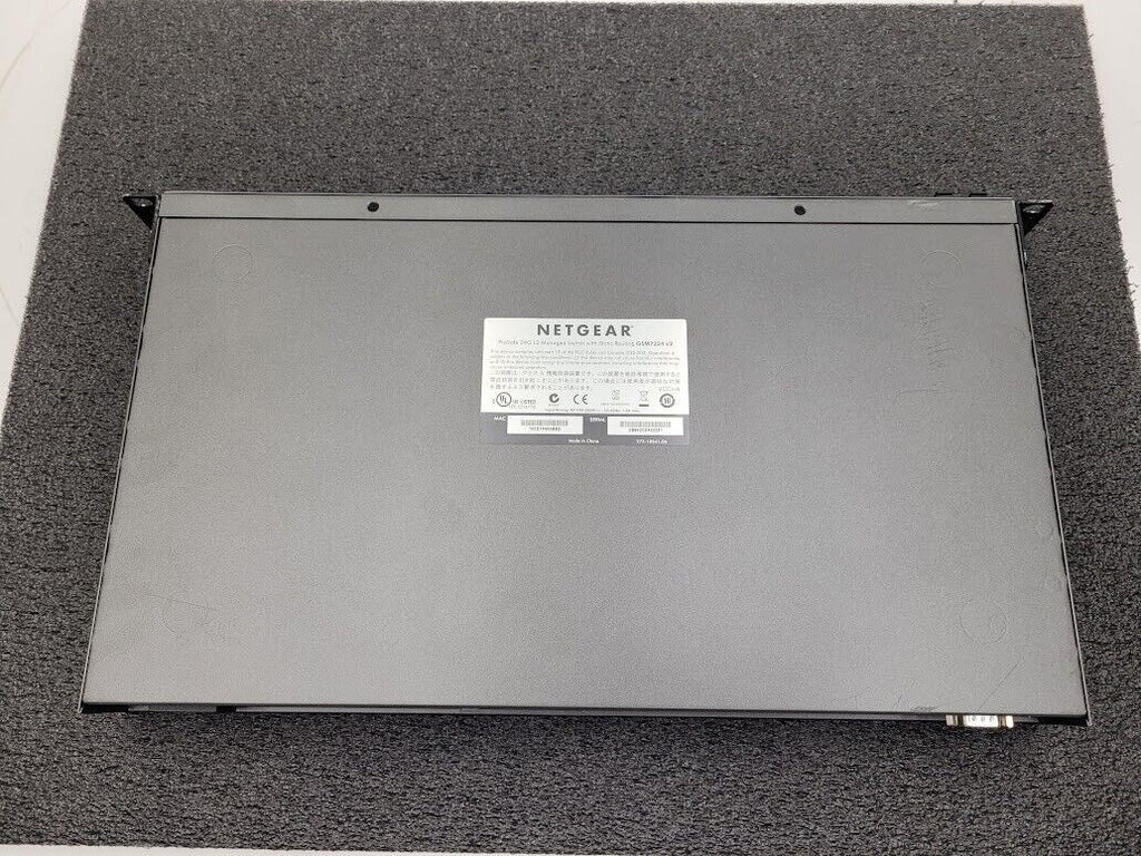 NetGear ProSafe GSM7224 V2  V2H1 24 Port Managed Network Switch Static Routing