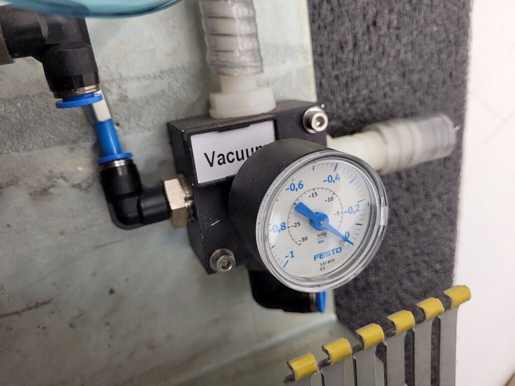 Festo Electro Pneumatic Vacuum Manifold 7 Valve 3 Regulator Robot Control Unit D