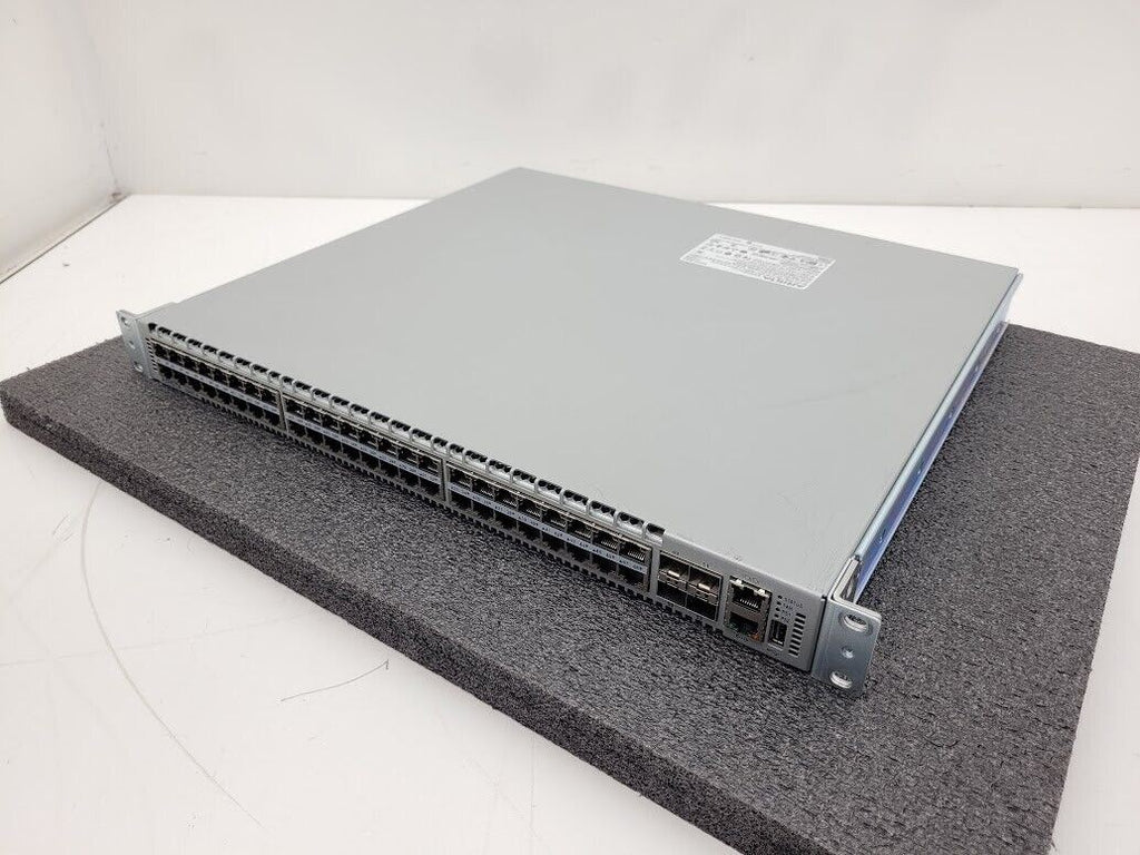 Arista DCS-7048T-A 48-Port 100/1000 RJ45 4x SFP+ 2x AC PSU R-F 7048 Switch