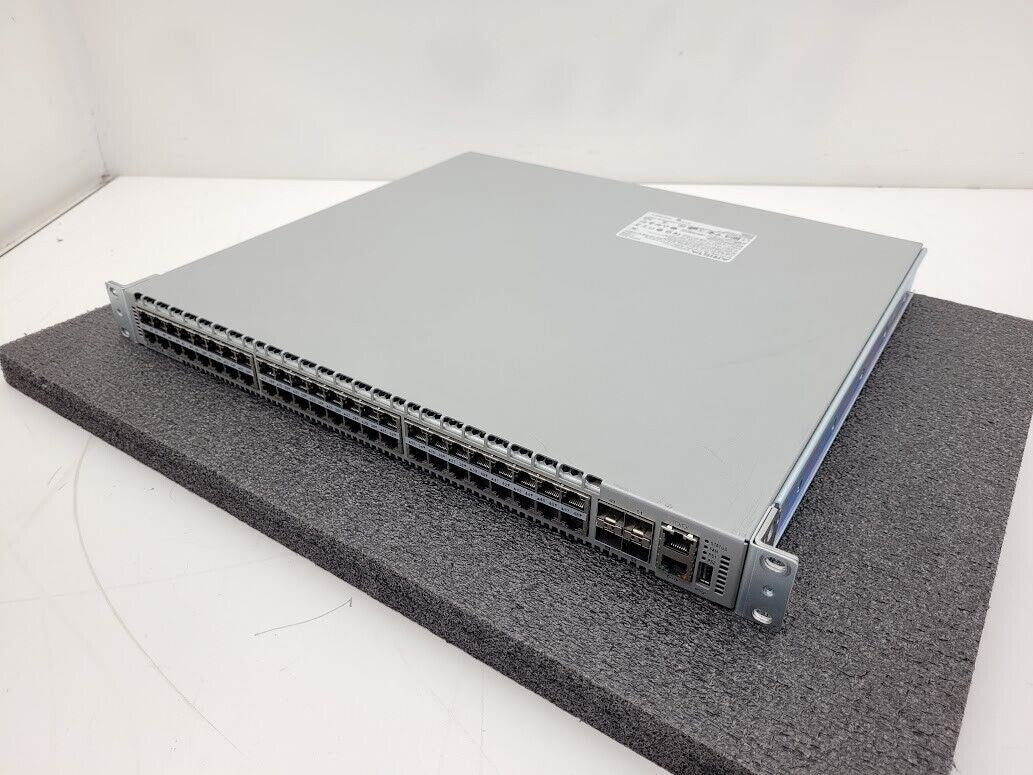 Arista DCS-7048T-A 48-Port 100/1000 RJ45 4x SFP+ 2x AC PSU R-F 7048 Switch