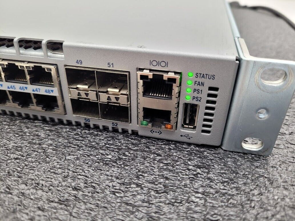 Arista DCS-7048T-A 48-Port 100/1000 RJ45 4x SFP+ 2x AC PSU R-F 7048 Switch