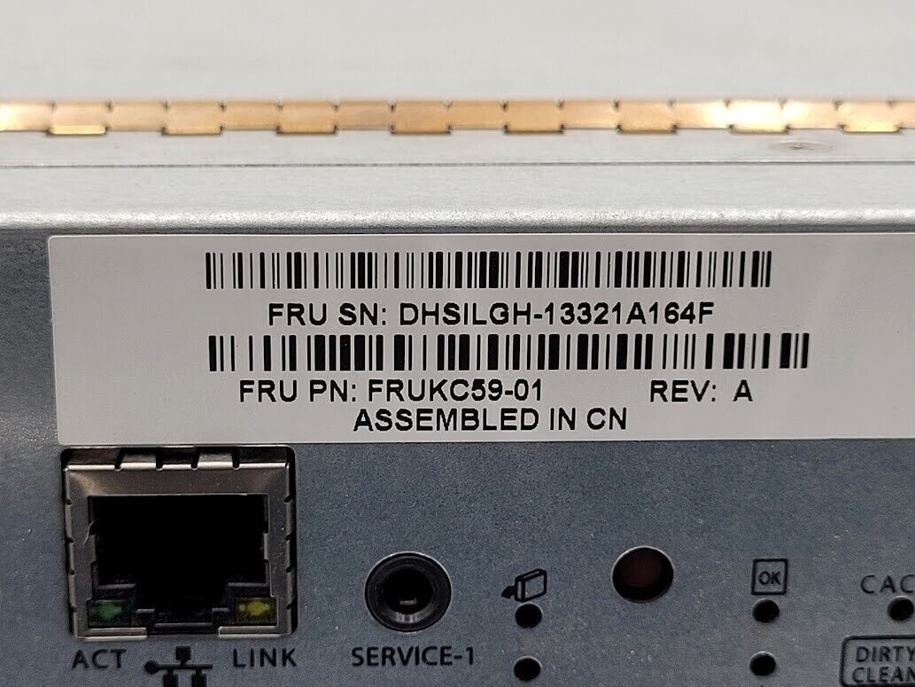 Dot Hill Smart Array MSA 1050 SAN 2x FC Controller 81-00000078-00-01 Tested