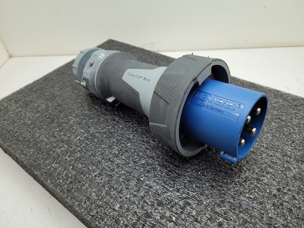 Mennekes PowerTOP Xtra Rugged ME 4 60 P 9 W Water Tight Plug ME460P9W Pin Sleeve