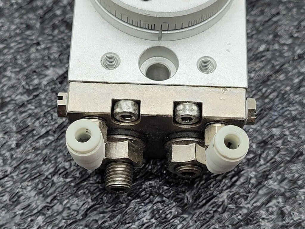 SMC MSQB10A Pinion Rotary Actuator Pneumatic Cylinder Table w/ D-M9N Sensors