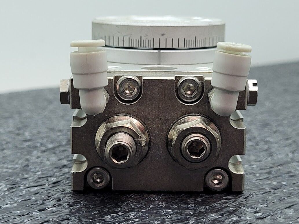 SMC MSQB10A Pinion Rotary Actuator Pneumatic Cylinder Table w/ D-M9N Sensors