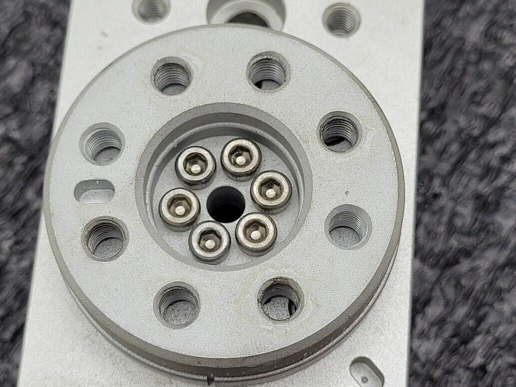 SMC MSQB10A Pinion Rotary Actuator Pneumatic Cylinder Table w/ D-M9N Sensors